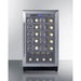 Summit Beverage Center Summit 18" Wide Built-In Wine Cellar, ADA Compliant SWC1840BADA