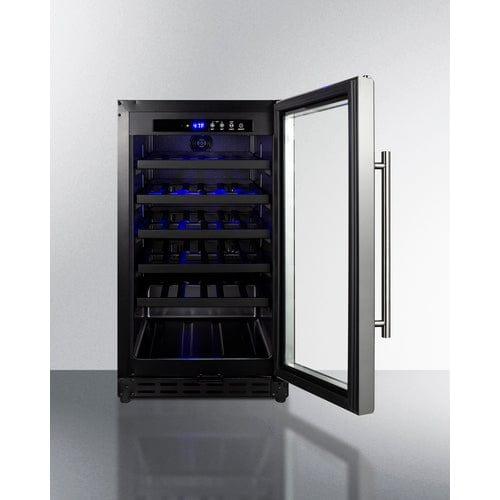 Summit Beverage Center Summit 18&quot; Wide Built-In Wine Cellar, ADA Compliant SWC1840BADA