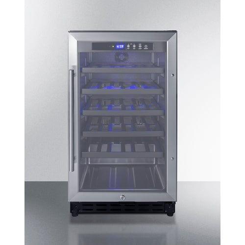 Summit Beverage Center Summit 18" Wide Built-In Wine Cellar, ADA Compliant SWC1840BCSSADA