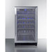 Summit Beverage Center Summit 18" Wide Built-In Wine Cellar, ADA Compliant SWC1840BCSSADA