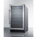 Summit Beverage Center Summit 18" Wide Built-In Wine Cellar, ADA Compliant SWC1840BCSSADA