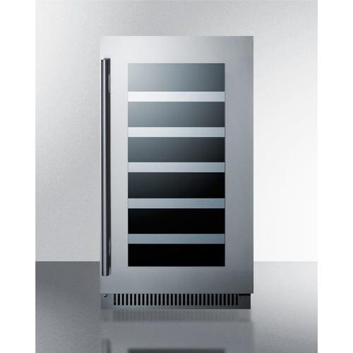 Summit Wine Cellar Summit 18" Wide Built-In Wine Cellar CL18WCCSS