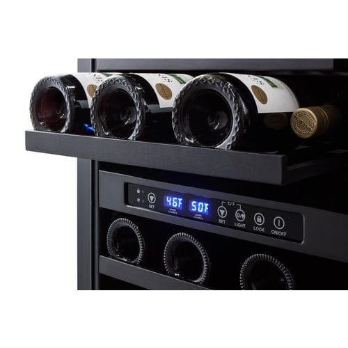 Summit Wine Cellar Summit 18" Wide Built-In Wine Cellar SWC182ZCSS