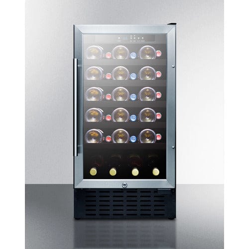 Summit Beverage Center Summit 18&quot; Wide Built-In Wine Cellar SWC1840BCSS