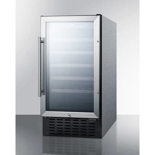 Summit Beverage Center Summit 18" Wide Built-In Wine Cellar SWC1840BCSS