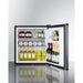 Summit Refrigerators Summit 18" Wide Compact Minibar MB42SS
