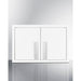 Summit Prefabricated Kitchens & Kitchenettes Summit 18" Wide Wall Cabinet CAB1812WHITE
