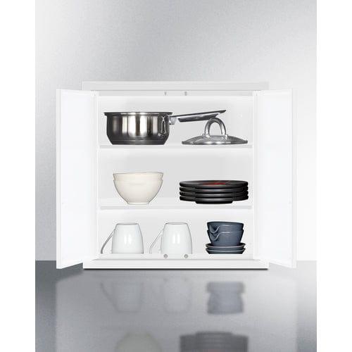 Summit Prefabricated Kitchens & Kitchenettes Summit 18" Wide Wall Cabinet CAB1818WHITE