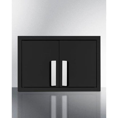 Summit Summit 18" Wide Wall Cabinet CAB18SHORTBLK