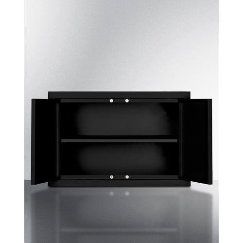 Summit Summit 18" Wide Wall Cabinet CAB18SHORTBLK