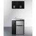 Summit Summit 18" Wide Wall Cabinet CAB18TALLBLK