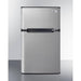 Summit Refrigerators Summit 19" Wide 2-Door Refrigerator-Freezer, ADA Height CP34BSSADA