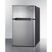 Summit Refrigerators Summit 19" Wide 2-Door Refrigerator-Freezer, ADA Height CP34BSSADA
