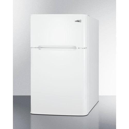 Summit Refrigerators Summit 19" Wide 2-Door Refrigerator-Freezer, ADA Height CP34WADA