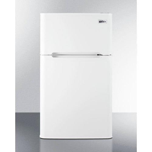Summit Refrigerators Summit 19" Wide 2-Door Refrigerator-Freezer, ADA Height CP34WADA