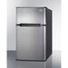 Summit Refrigerators Summit 19" Wide 2-Door Refrigerator-Freezer CP34BSS
