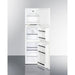 Summit Refrigerators Summit 19" Wide Allergy-Free Refrigerator/General Purpose Refrigerator-Freezer Combination AZRF7W