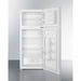Summit Refrigerators Summit 19" Wide Refrigerator-Freezer CP72W