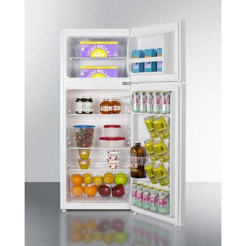 Summit Refrigerators Summit 19" Wide Refrigerator-Freezer CP72W