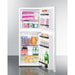 Summit Refrigerators Summit 19" Wide Refrigerator-Freezer FF711ESLLF2