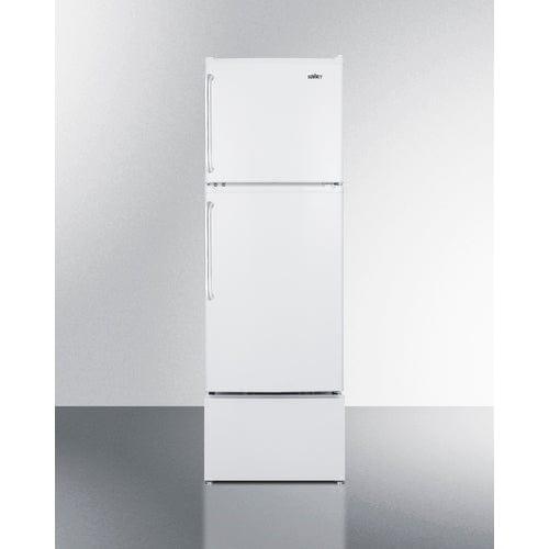 Summit Refrigerators Summit 19&quot; Wide Refrigerator-Freezer For Senior Living FF711ESAL