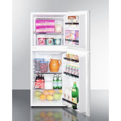 Summit Refrigerators Summit 19&quot; Wide Top Mount Refrigerator-Freezer FF711ES