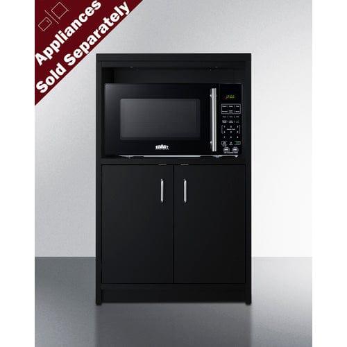 Summit Prefabricated Kitchens & Kitchenettes Summit 2-Door Microwave Cabinet, ADA Height CWM1ADA