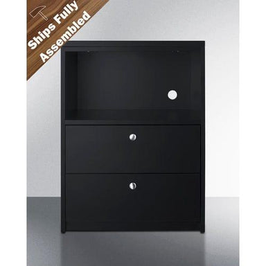 Summit Prefabricated Kitchens & Kitchenettes Summit 2-Drawer Microwave Cabinet, ADA Height CWM2ADA