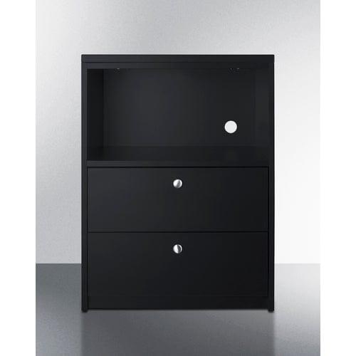 Summit Prefabricated Kitchens & Kitchenettes Summit 2-Drawer Microwave Cabinet, ADA Height CWM2ADA