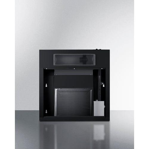 Summit Range Hoods Summit 20" Under Cabinet Convertible Range Hood HC20BB
