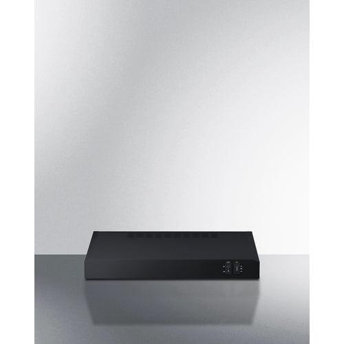 Summit Range Hoods Summit 20" Under Cabinet Convertible Range Hood HC20BB