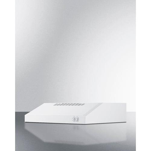 Summit Summit 20" Under Cabinet Convertible Range Hood HC20WW