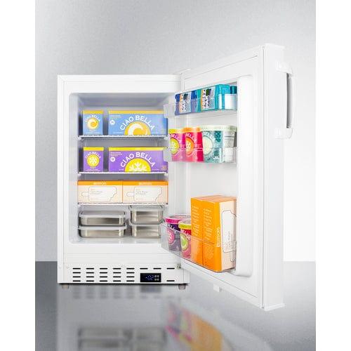 Summit Freezers Summit 20&quot; Wide Built-In All-Freezer, ADA Compliant ALFZ36