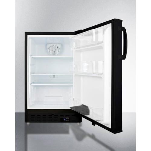 Summit Refrigerators Summit 20&quot; Wide Built-In All-Refrigerator, ADA Compliant ALR47B