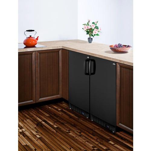 Summit Refrigerators Summit 20&quot; Wide Built-In All-Refrigerator, ADA Compliant ALR47B