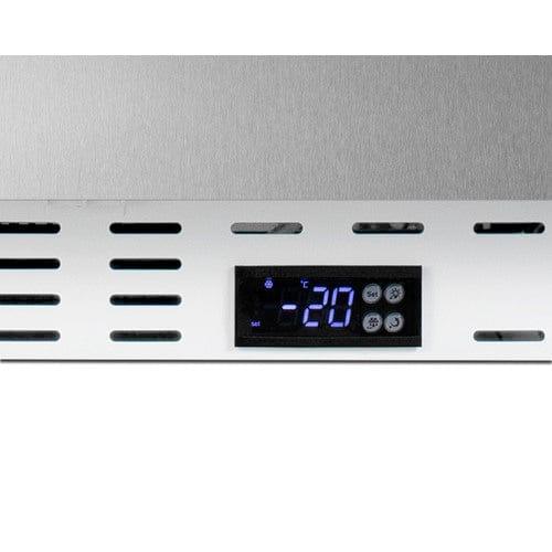Summit Freezer Summit 20" Wide Built-In Commercial All-Freezer, ADA Compliant SCF505SSTBADA