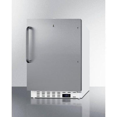 Summit Freezer Summit 20" Wide Built-In Commercial All-Freezer, ADA Compliant SCF505SSTBADA