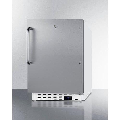 Summit Freezer Summit 20" Wide Built-In Commercial All-Freezer, ADA Compliant SCF505SSTBADA