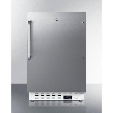 Summit Freezer Summit 20" Wide Built-In Commercial All-Freezer, ADA Compliant SCF505SSTBADA