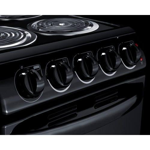 Summit Electric Coil Ranges Summit 20" Wide Electric Coil Range RE2031B
