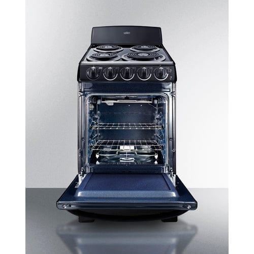 Summit Electric Coil Ranges Summit 20" Wide Electric Coil Range RE2031B