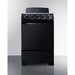 Summit Electric Coil Ranges Summit 20" Wide Electric Coil Range RE2031B