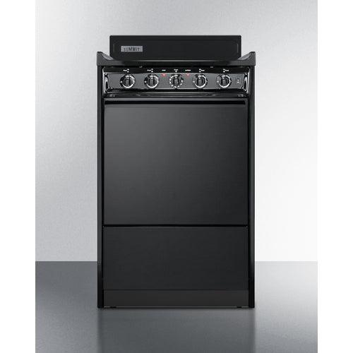 Summit Electric Coil Ranges Summit 20" Wide Electric Coil Range TEM110C