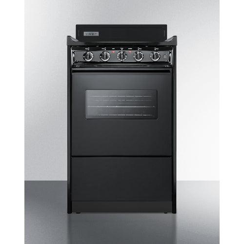 Summit Electric Coil Ranges Summit 20" Wide Electric Coil Range TEM110CW