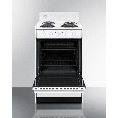Summit Electric Coil Ranges Summit 20" Wide Electric Coil Top Range WEM110