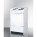 Summit Electric Coil Ranges Summit 20" Wide Electric Coil Top Range WEM110R
