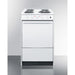 Summit Electric Coil Ranges Summit 20" Wide Electric Coil Top Range WEM110R