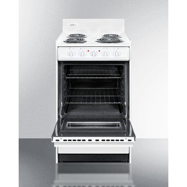 Summit Electric Coil Ranges Summit 20" Wide Electric Coil Top Range WEM110W