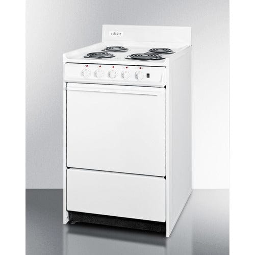 Summit Electric Coil Ranges Summit 20" Wide Electric Coil Top Range WEM1171Q