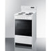 Summit Electric Coil Ranges Summit 20" Wide Electric Coil Top Range WEM130DK